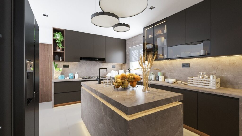 Luxury kitchen interiors